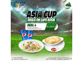Cafe Bogie Asia Cup Deal 4 For Rs.1200/-image-515